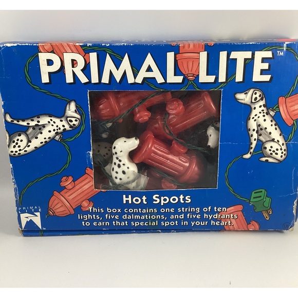 Primal Lite Accents Vintage Primal Lite Dalmatian Dog Hot Spots